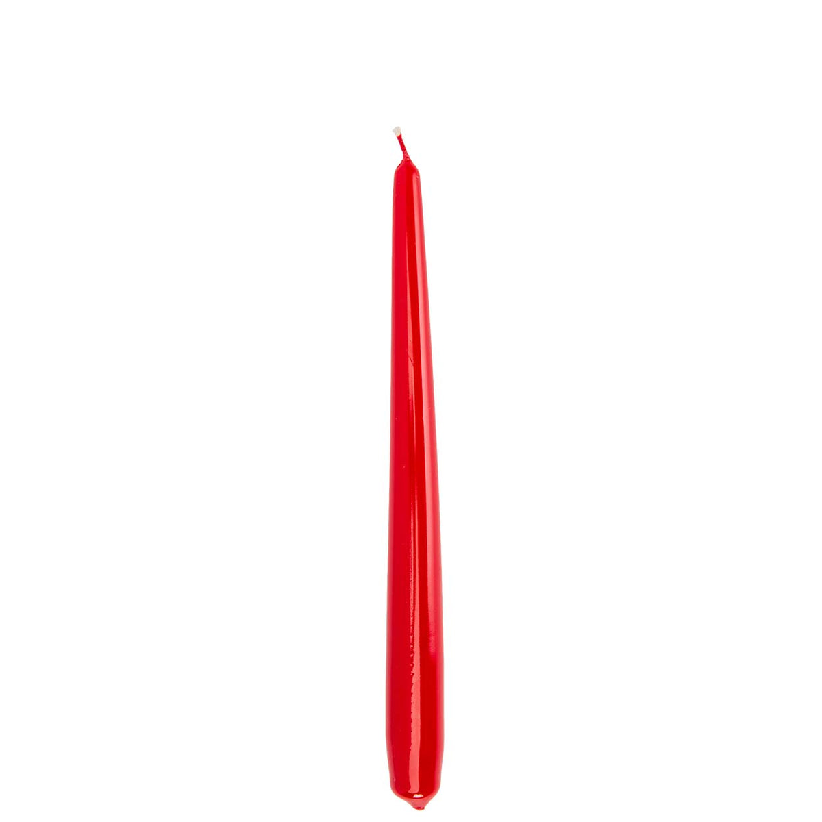 Bagutta Candele Coniche Rosse 24x2,2 cm 10 pezzi