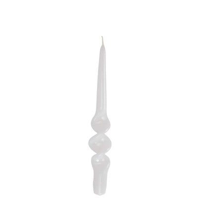 CANDELA MEZZA SPIRALE BIANCO 8pzi
