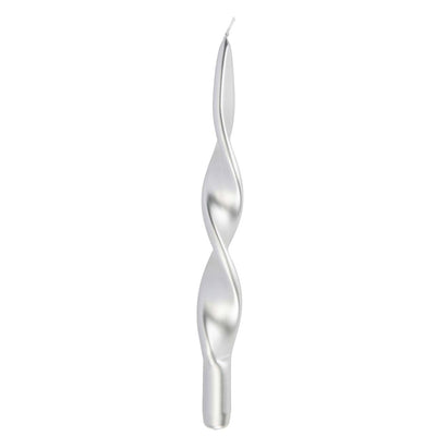 CANDELA SPIRALE ARGENTO 4pzi