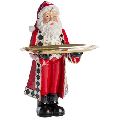 BABBO NATALE CON VASSOIO H.34