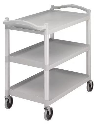 Cambro Carrello di Servizio Alluminio e Polipropilene Grigio 3 Ripiani 101,5 x 54 x H.95 cm
