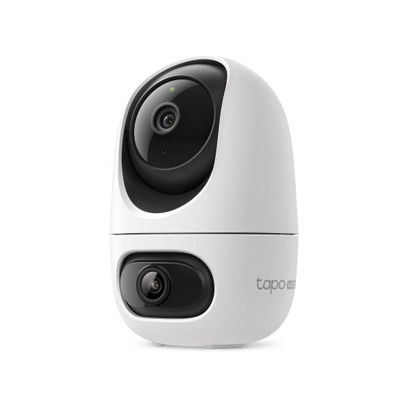 Tapo C245D Telecamera di sicurezza motorizzata con doppio obiettivo interno 2K+2K
