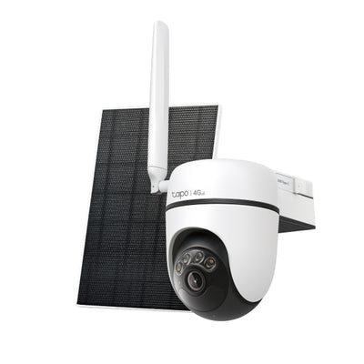 Tapo Kit Telecamera 2K 4G LTE motorizzata  a batteria con pannello solare