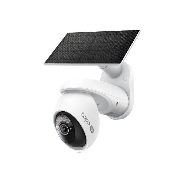 Tapo Kit Telecamera di sicurezza Smart a batteria Wi-Fi 4K + Pannello solare