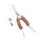 LAGUIOLE SET FISHING SCISSORS ROSEWOOD GRIP - 40268483