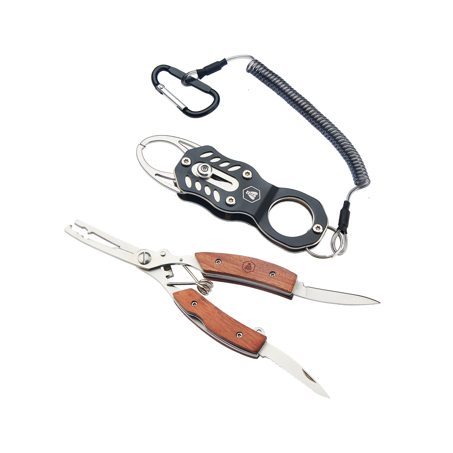 LAGUIOLE SET FISHING SCISSORS ROSEWOOD GRIP - 40268483