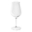 6 Calici Goldplast Soffiati Wine Cocktail 470cc Drink Safe Trasparente Grafica Merry Christmas