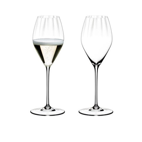 Set 2 calici Riedel Performance Champagne Glass per spumanti e vini bianchi frizzanti