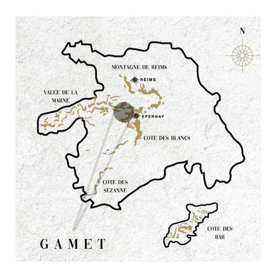 Gamet Champagne Rive Droite Brut