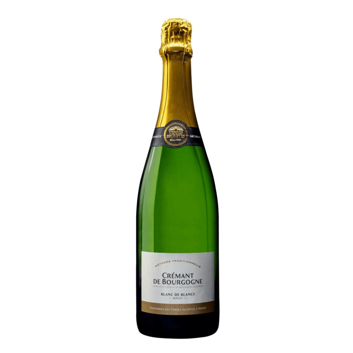 Terres Secrètes Crémant de Bourgogne Brut Blanc de Blancs Chardonnay Borgogna