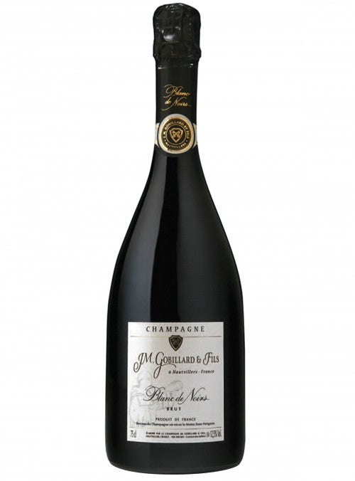 Bottiglia Champagne J.M. Gobillard Brut Blanc de Noirs 75 cl Pinot Noir e Meunier