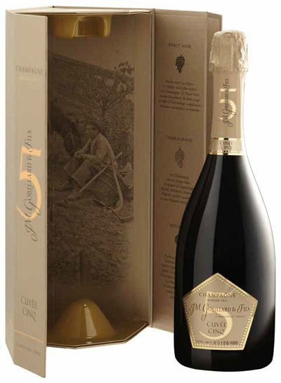 CHAMPAGNE J.M. GOBILLARD & FILLS Cuvee Cinq Extra Brut Astucciato Deluxe 75cl