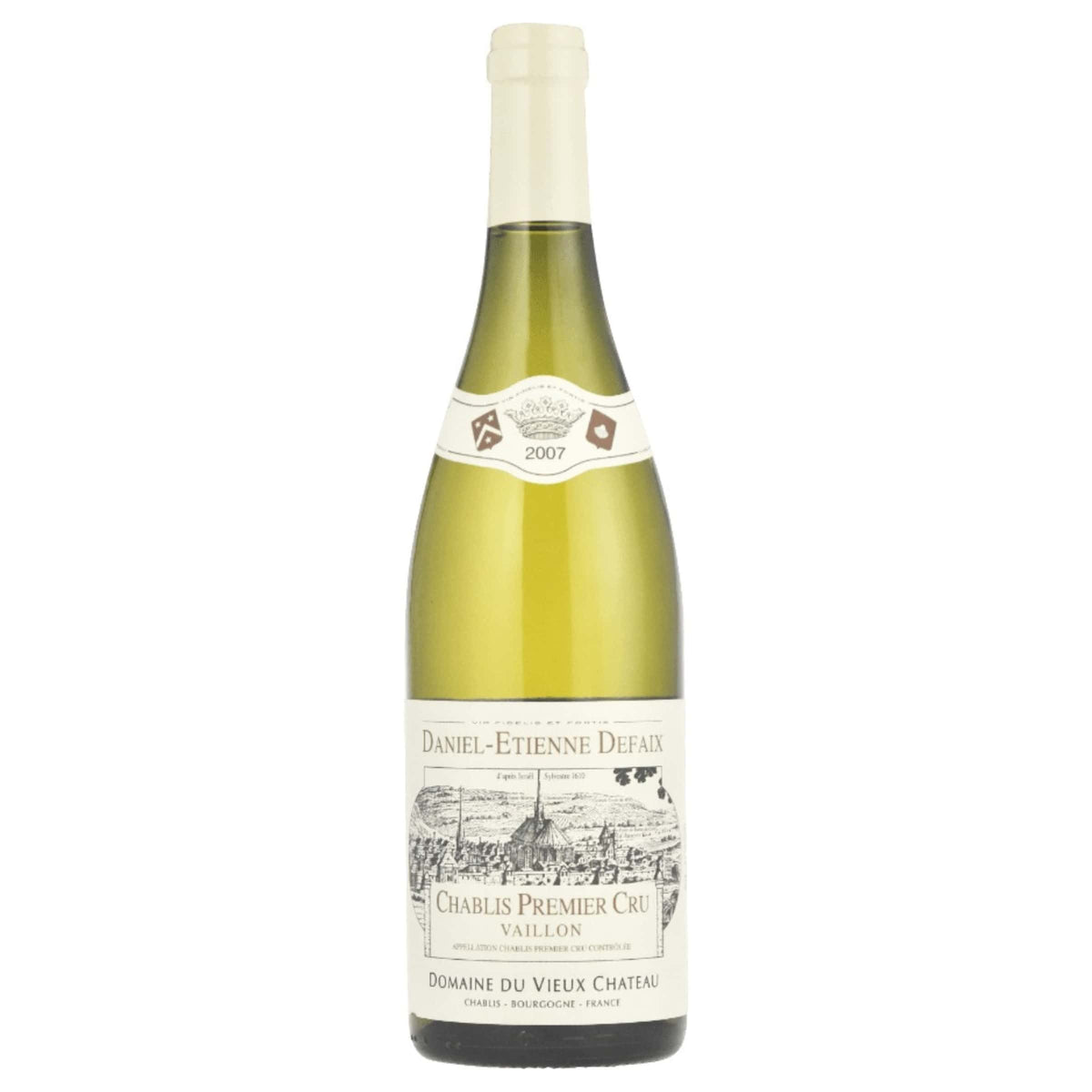 DANIEL ETIENNE DEFAIX Chablis 2007 Premier Cru Vaillon 75cl