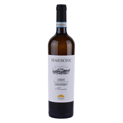 Chardonnay Memundis Langhe DOC 2020 Marrone bottiglia 75cl bianco barrique