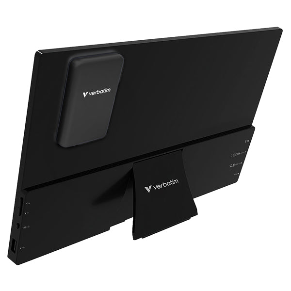 Monitor portatile - 13.3" - WUXGA Touch ALU con Wireless - Power bank incluso 5000mAh - Verbatim