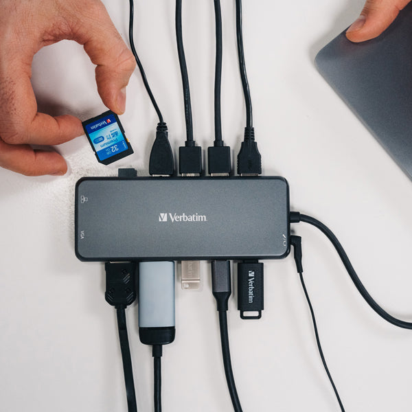 Verbatim - USB-C Pro Multiport Hub 14 Port - 32154