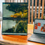 Monitor - portatile - 15.6"- dual LIGHT - Verbatim