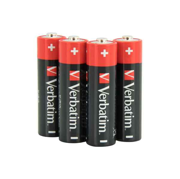 Pila stilo AA - 1,5V - alcaline - 49875 - Verbatim - blister 10 pezzi