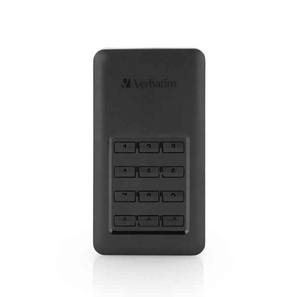 Verbatim - Memoria SSD portatile Store 'N'Go Usb 3.1 - con tastierino numerico - 53402 - 256GB