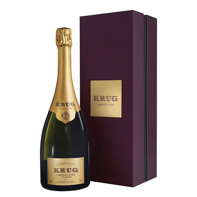 Champagne Krug Grande Cuvee 169a edizione astucciato 75 cl blend 120 vini Maison Krug
