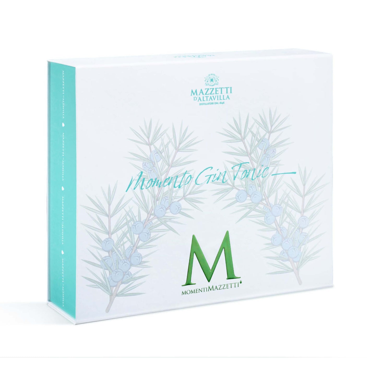 Mazzetti d'Altavilla Kit Gin Tonic con Gin 50 cl e 10 Lattine di Tonica Mazzetti