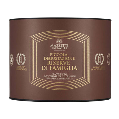 Mazzetti d'Altavilla Piccola Degustazione Riserve di Famiglia Cofanetto Grappa 6 Bottiglie da 10 cl