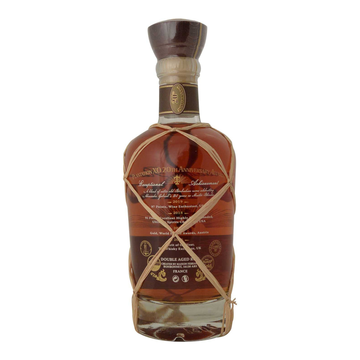 RUM PLANTATION XO 20TH ANNIVERSARY GLASS PACK 70 cl