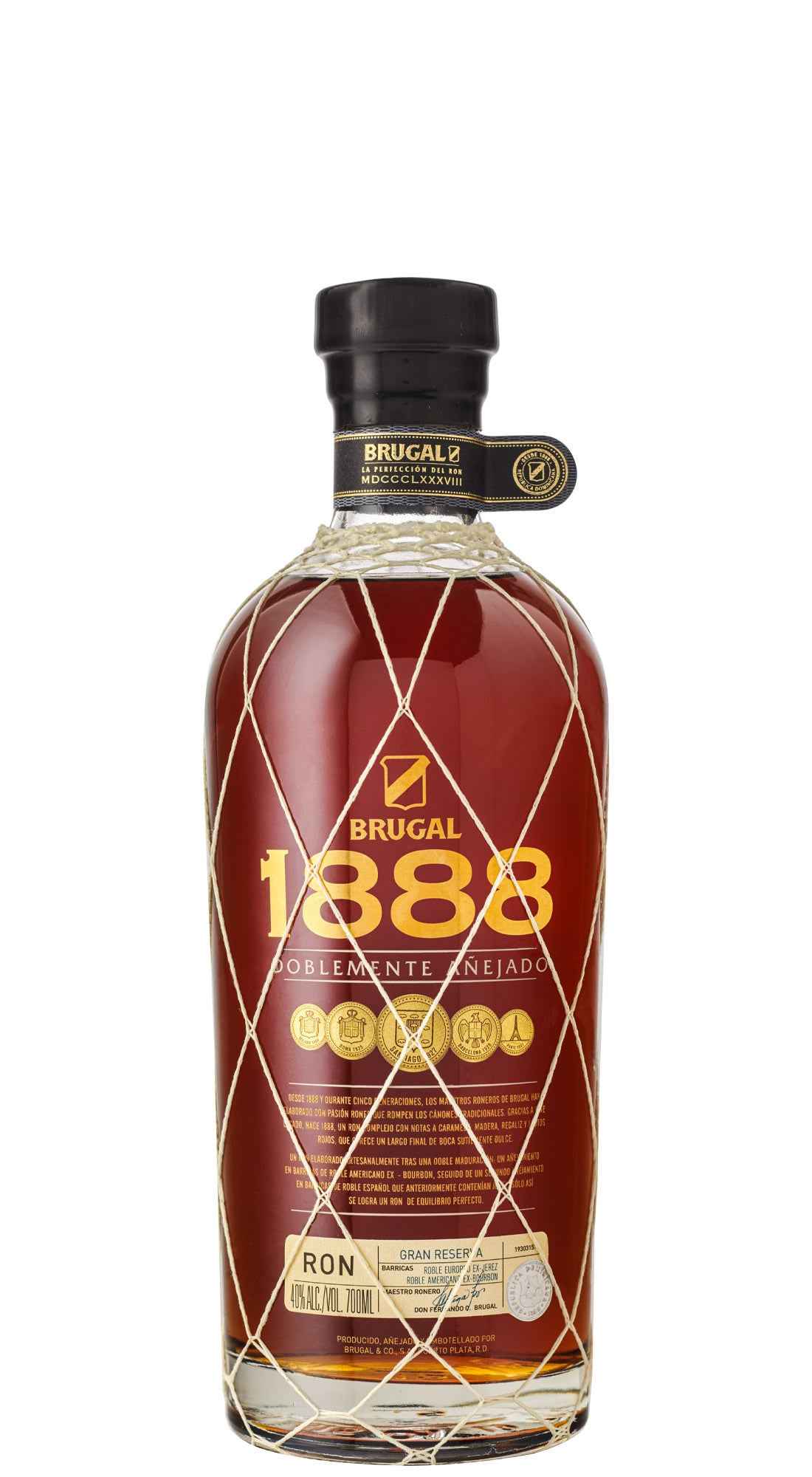Brugal 1888 Rum Dominicano Doppio Invecchiamento Bourbon Sherry 70 cl