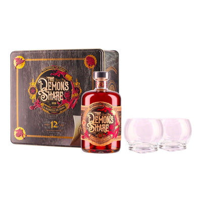 RUM THE DEMON'S SHARE 12YO LA RECOMPIENSA DEL TIEMPO 70cl 
GLASS BOX