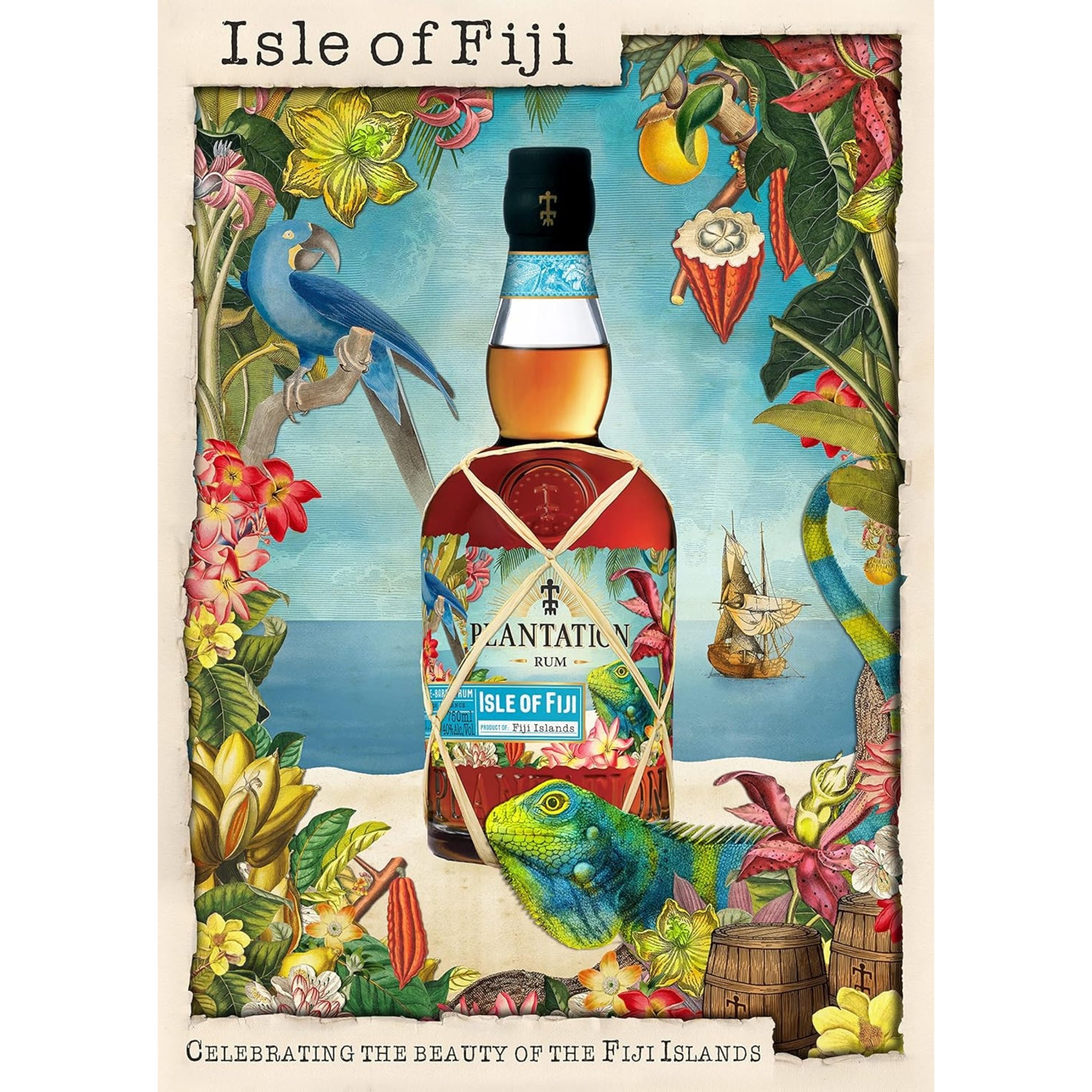 Rum Plantation Isle of Fiji - cofanetto confezione