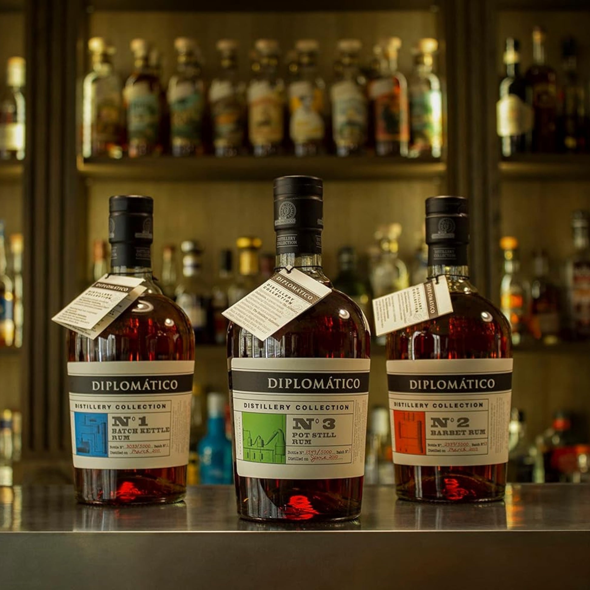 Rum Diplomatico Distillery N.3 - dettaglio certificazione edizione limitata