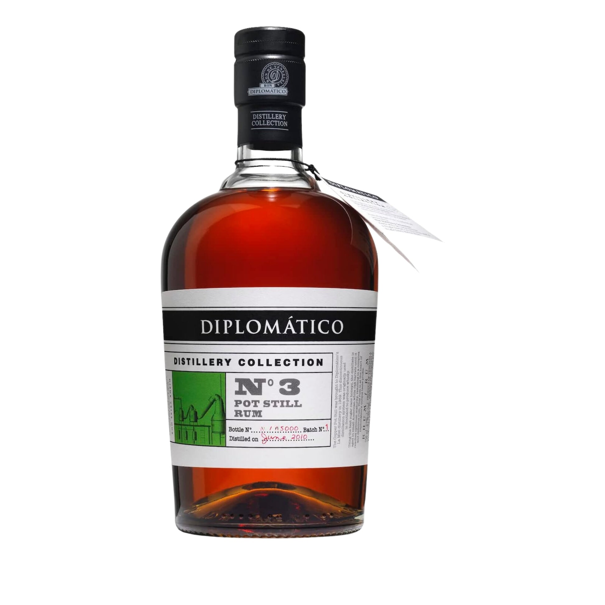Rum Diplomatico Distillery N.3 Single Pot Still 70cl - bottiglia edizione limitata