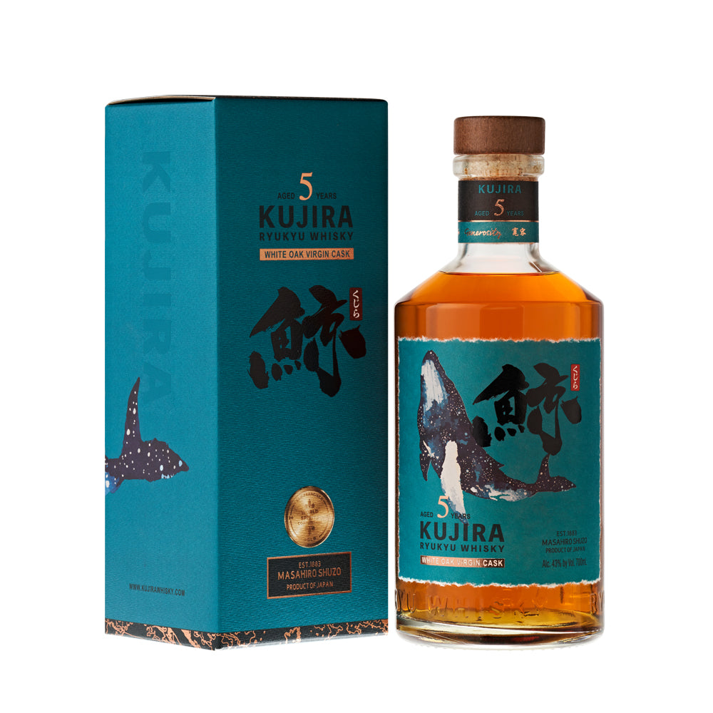Kujira Ryukyu Single Grain Whisky 5 anni 70cl riso Indica quercia bianca Okinawa