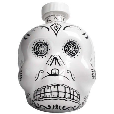 Kah Blanco Tequila Agave Blu Bottiglia Teschio 70 cl