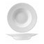 Churchill Bamboo Rilievo Bianco Piatto Pasta Ceramica 28 cm 12 Pezzi