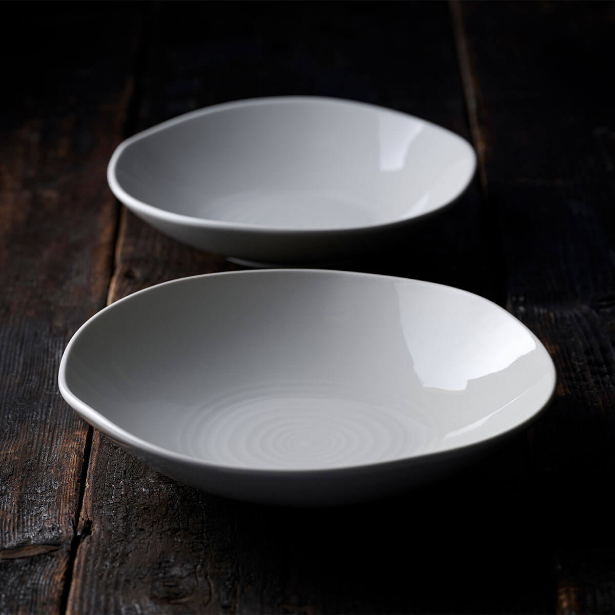 Churchill Envisage Natural Piatto Fondo Coupe Ceramica 22 cm 6 Pezzi
