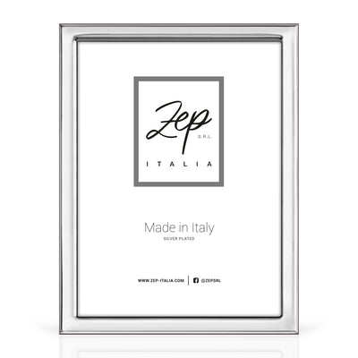CORNICE IN SILVER PLATED ORTONA 13x18 - MADE IN ITALY - B14757