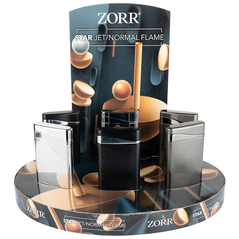 ACCENDINI ZORR STAR  PIEZO FLAT FLAME  (6PZ) 71300