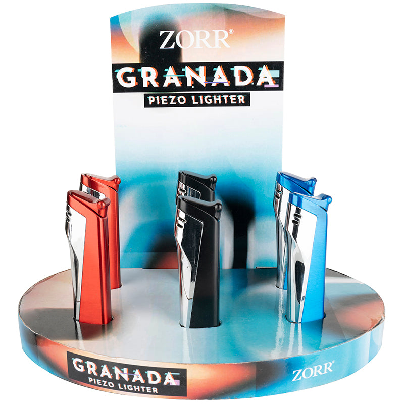 ACCENDINI ZORR GRANADA PIEZO FLAT FLAME (6PZ) 71302