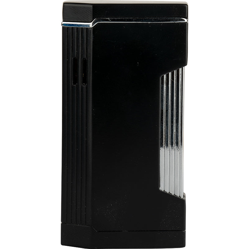Accendino Formula Crocodile Star Double Jet Nero - 71278B