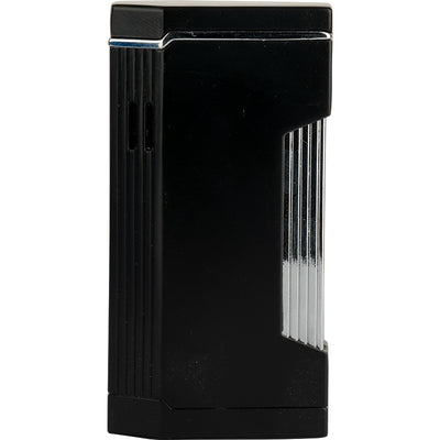 Accendino Formula Crocodile Star Double Jet Nero - 71278B