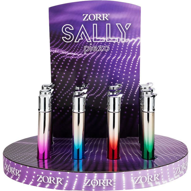 Accendini Zorr Sally Piezo Ice colors 
(12PZ) 71255