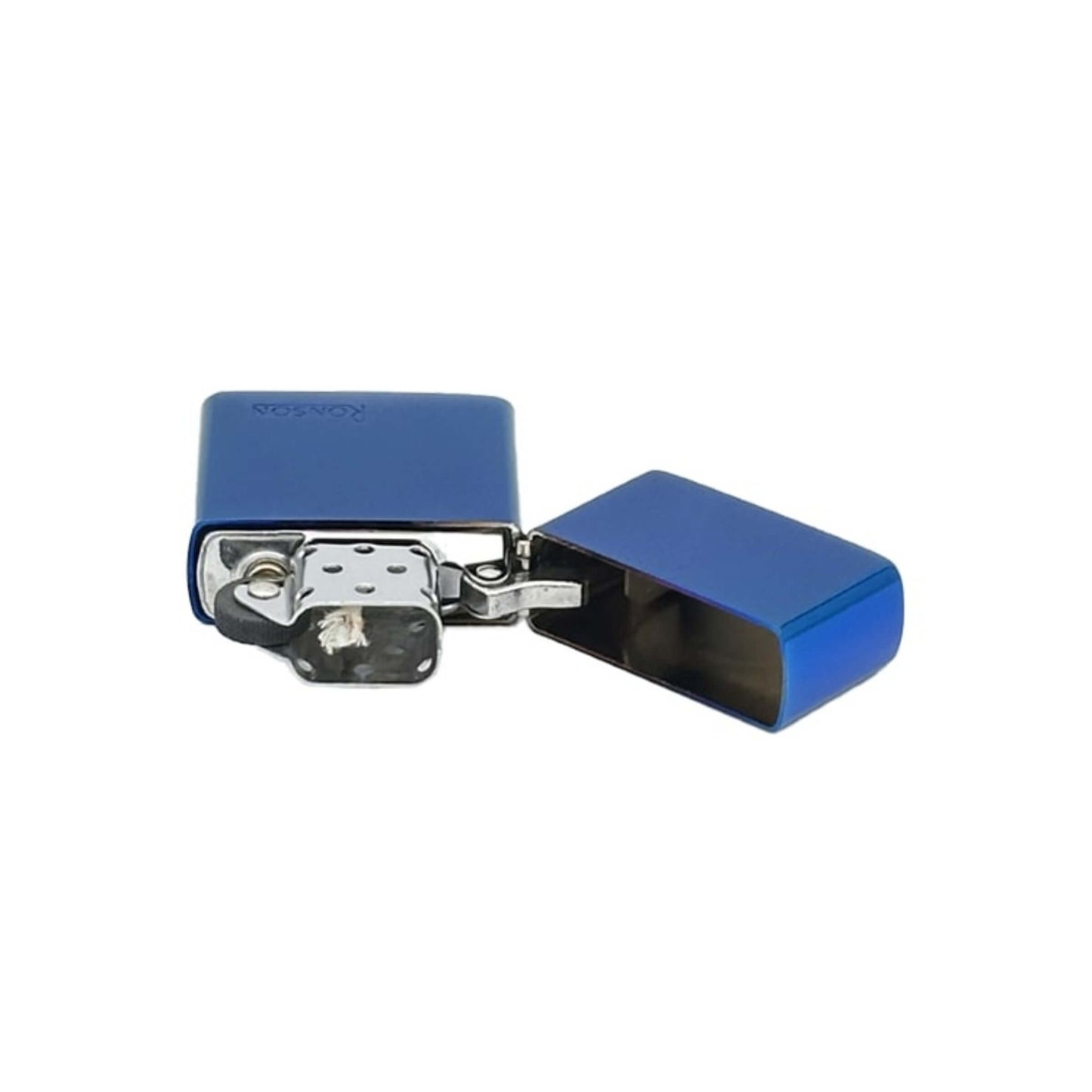 ACCENDINO A BENZINA RONSON BLUE ICE