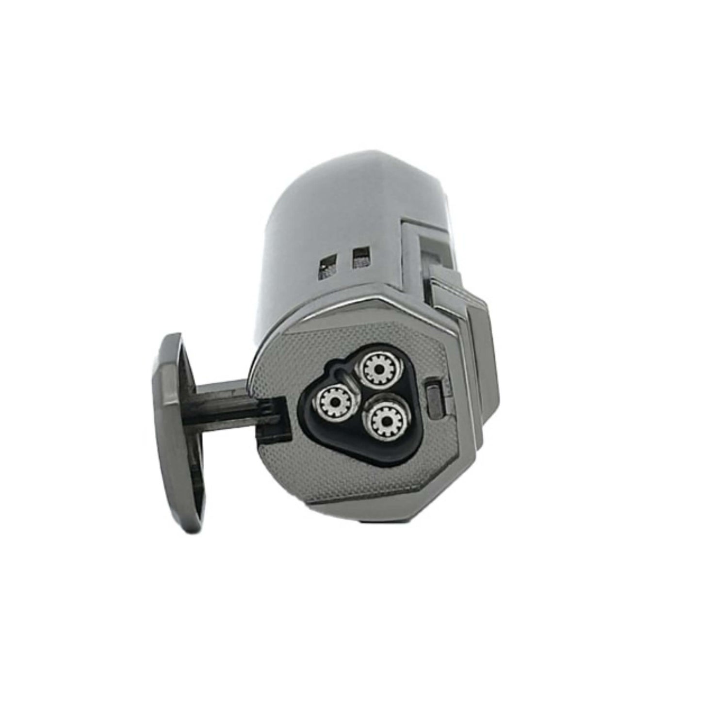 ACCENDINO TRIPLO JET RONSON CHINOOK GUN METAL