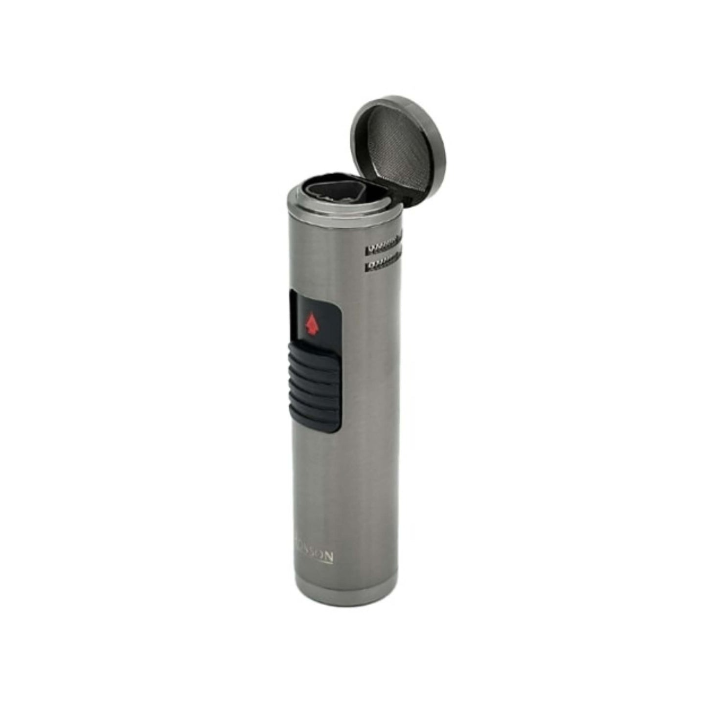 ACCENDINO TRIPLO JET RONSON MONSUN GUN METAL