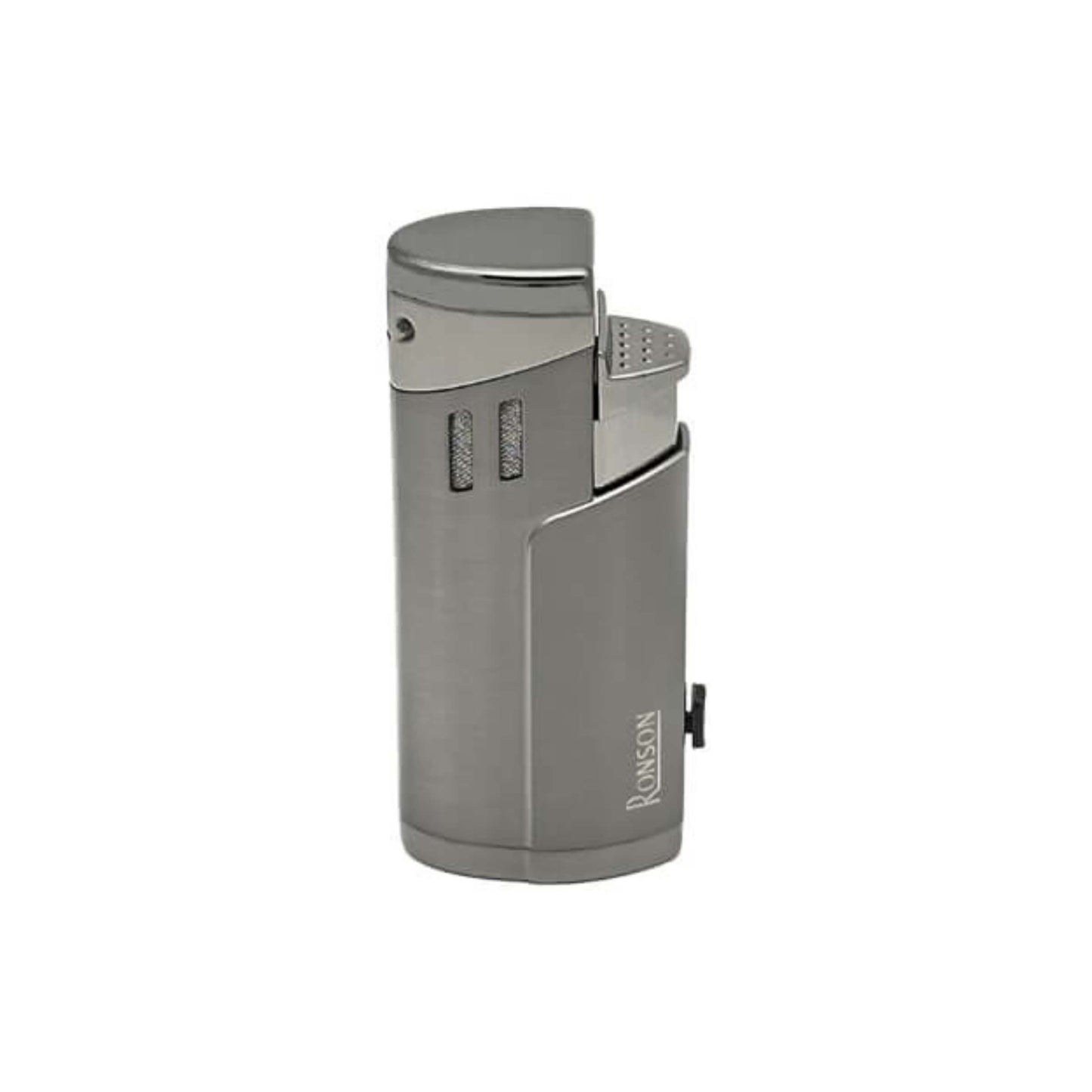 ACCENDINO TRIPLO JET RONSON CYCLON GUN METAL