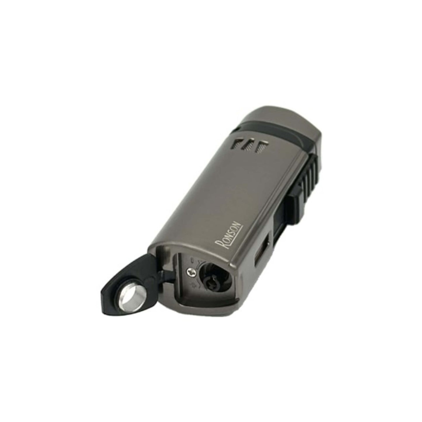 ACCENDINO TRIPLO JET RONSON MISTRAL GUN METAL