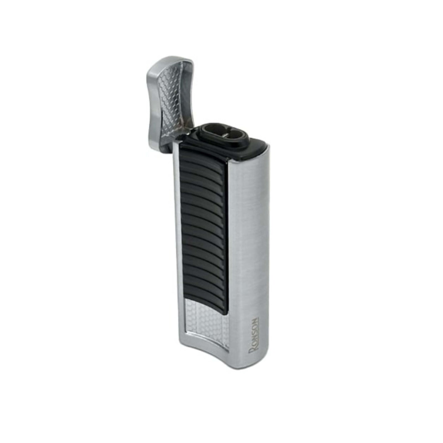 ACCENDINO DOPPIO JET RONSON PASSAT SILVER