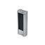 Accendino doppio jet Ronson Passat Silver con rivestimento argento in metallo e doppia fiamma