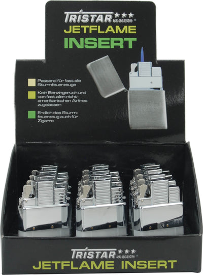 Inserto gas jet flame per accendini Zippo fiamma direzionale resistente al vento combustione gas